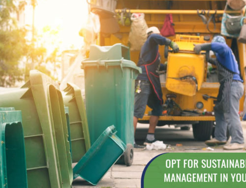 Opt for sustainable waste management in your office